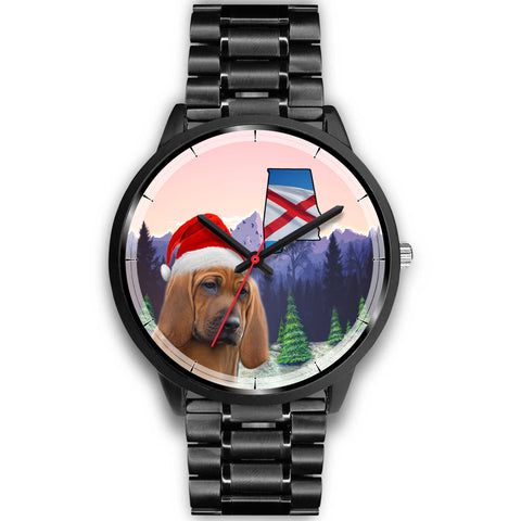 Redbone Coonhound Alabama Christmas Special Wrist Watch