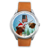 Rhodesian Ridgeback Alabama Christmas Special Wrist Watch