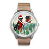 Rottweiler Dog Arizona Christmas Special Wrist Watch