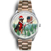 Rottweiler Dog Arizona Christmas Special Wrist Watch