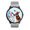 Rottweiler Dog Alabama Christmas Special Wrist Watch