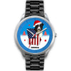 Border Collie Georgia Christmas Special Wrist Watch