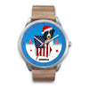 Border Collie Georgia Christmas Special Wrist Watch