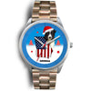 Border Collie Georgia Christmas Special Wrist Watch