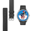 Border Collie Georgia Christmas Special Wrist Watch