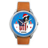 Border Collie Georgia Christmas Special Wrist Watch