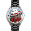 Cute Rottweiler Christmas Special Wrist Watch