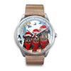 Cute Rottweiler Christmas Special Wrist Watch