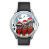 Cute Rottweiler Christmas Special Wrist Watch