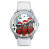 Cute Rottweiler Christmas Special Wrist Watch