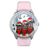 Cute Rottweiler Christmas Special Wrist Watch