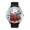 Cute Rottweiler Christmas Special Wrist Watch