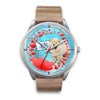 Cheerful Chow Chow Dog Pennsylvania Christmas Special Wrist Watch