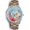 Cheerful Chow Chow Dog Pennsylvania Christmas Special Wrist Watch