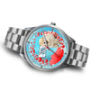 Cheerful Chow Chow Dog Pennsylvania Christmas Special Wrist Watch