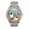 Graceful Pekingese Dog Pennsylvania Christmas Special Wrist Watch
