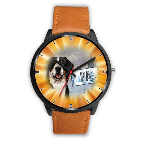 Greater Swiss Mountain Dog Pennsylvania Christmas Special Wrist Watch