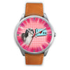 Lhasa Apso Dog Pennsylvania Christmas Special Wrist Watch