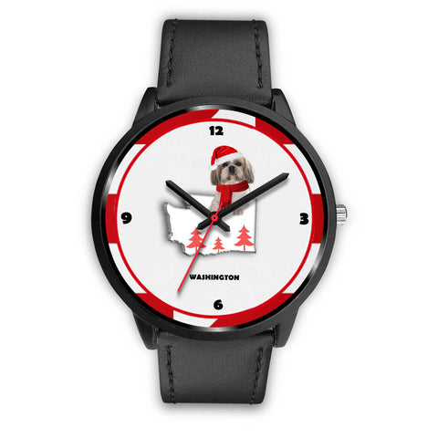 Shih Tzu Washington Christmas Special Wrist Watch