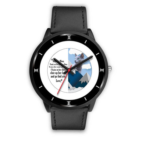 Cute Cat Print Christmas Special Wrist Watch