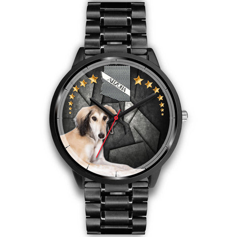 Saluki Dog Arizona Christmas Special Wrist Watch