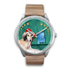 Saluki Dog Alabama Christmas Special Wrist Watch