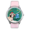 Saluki Dog Alabama Christmas Special Wrist Watch