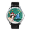 Saluki Dog Alabama Christmas Special Wrist Watch