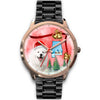 Samoyed Dog Alabama Christmas Special Wrist Watch