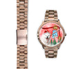 Samoyed Dog Alabama Christmas Special Wrist Watch