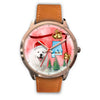 Samoyed Dog Alabama Christmas Special Wrist Watch
