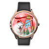 Samoyed Dog Alabama Christmas Special Wrist Watch