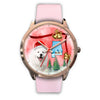 Samoyed Dog Alabama Christmas Special Wrist Watch