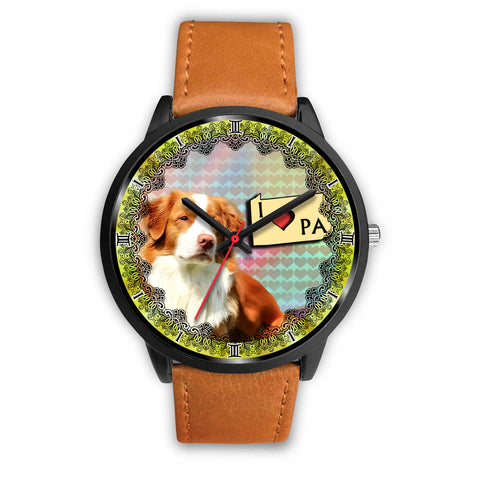 Nova Scotia Duck Tolling Retriever Dog Pennsylvania Christmas Special Wrist Watch