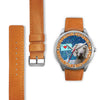 Cute Weimaraner Dog Pennsylvania Christmas Special Wrist Watch