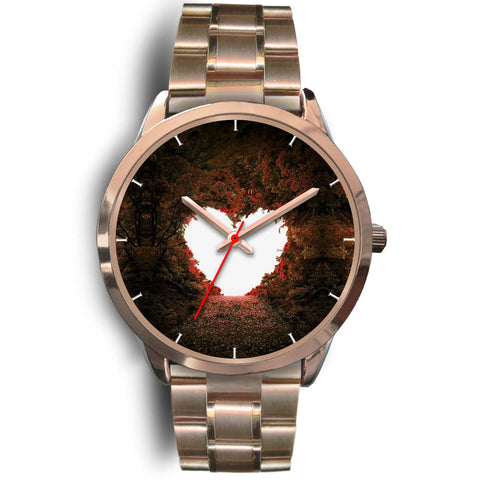 Heart Print Christmas Special Wrist Watch