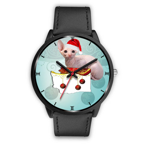Sphynx Cat Washington Christmas Special Wrist Watch