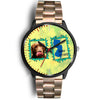 Graceful Chocolate Labrador Dog New Jersey Christmas Special Wrist Watch