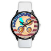Cheerful Golden Retriever Dog New Jersey Christmas Special Wrist Watch