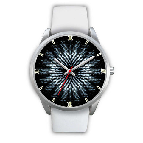 Amazing Blackish Stone Printed Wrist Watch