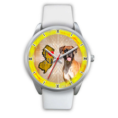 Amazing Boxer Dog New Jersey Christmas Special Wrist Watch