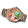 Cute Westie Arizona Christmas Special Wrist Watch