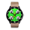 Amazing Bulldog New Jersey Christmas Special Wrist Watch