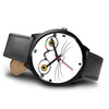 Cat Face With Glasses Print Christmas Special Wrist Watch