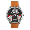 Egyptian Mau Cat Washington Christmas Special Wrist Watch