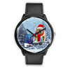 Cute Bulldog Alabama Christmas Special Wrist Watch