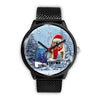 Cute Bulldog Alabama Christmas Special Wrist Watch