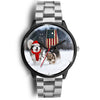 Alaskan Malamute Dog Alabama Christmas Special Wrist Watch