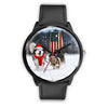 Alaskan Malamute Dog Alabama Christmas Special Wrist Watch