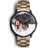 Alaskan Malmute Arizona Christmas Special Wrist Watch